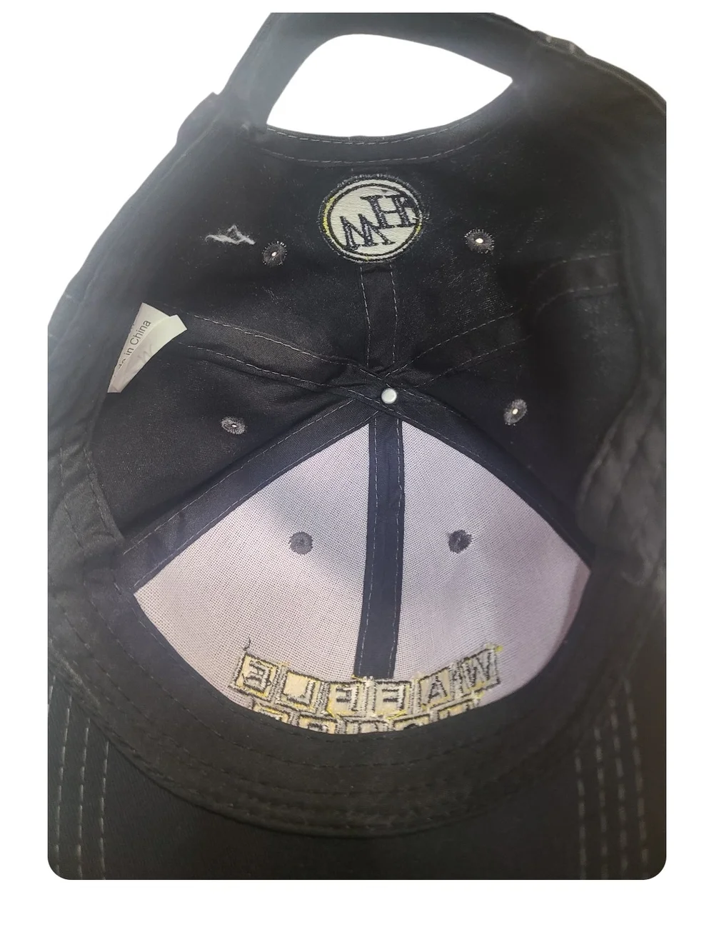 Waffle House Employee Uniform Hat Cap 100% Cotton Embroidered Logo Adjustable